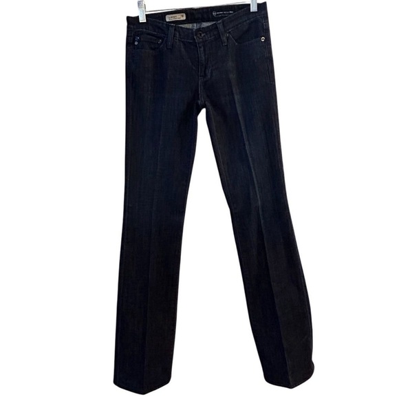 AG Adriano Goldschmied Angel Jeans Women's Size 27 Blue Straight Leg - Picture 1 of 11